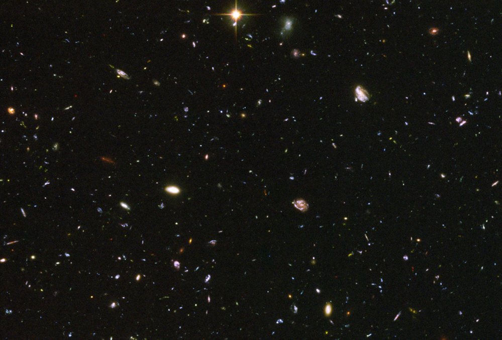 Hubble Space Telescope "Ultra Deep Field" View