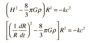 dark matter formula