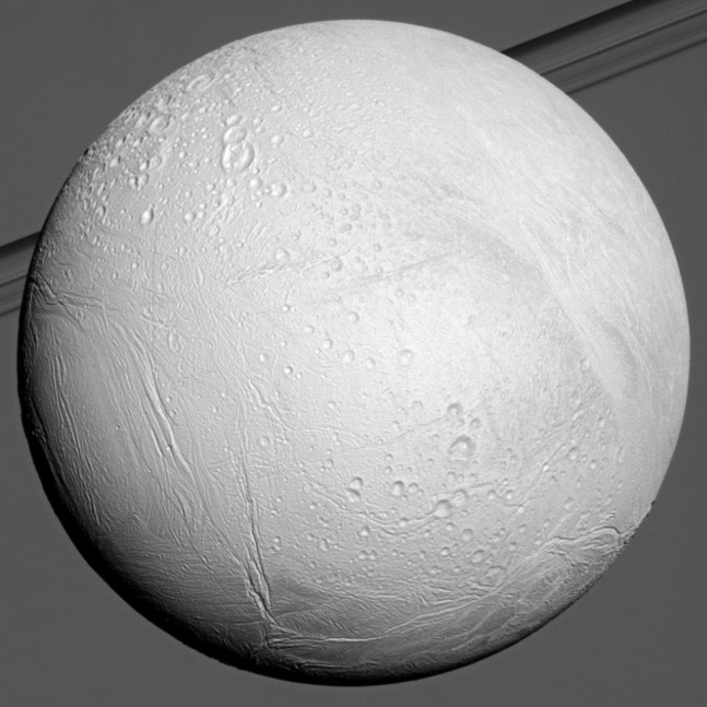 enceladus moon water