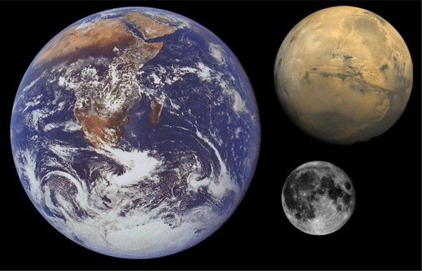 space images moons of mars