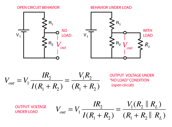 voltage divider rule formula