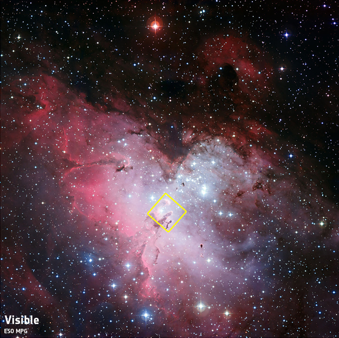 ESO MPG
                Visible Image of M16