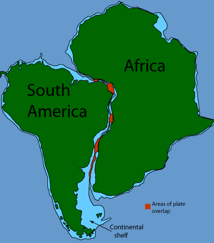 Resultado de imagen de Las costas de América del Sur y África