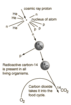 definicion de datacion isotopica radiactiva
